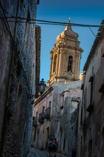 Erice historiska stad — Stockfoto