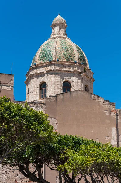 Kirchturm in Trapani — Stockfoto