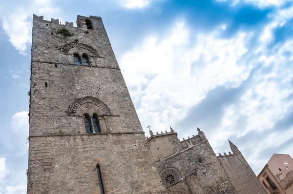 Erice historiska stad — Stockfoto