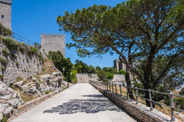 Erice tarihi italik şehir — Stok fotoğraf