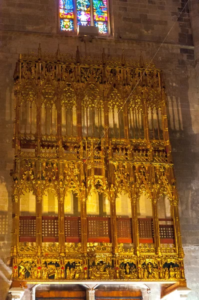 Catedral gótica de Mallorca Le Seu — Foto de Stock