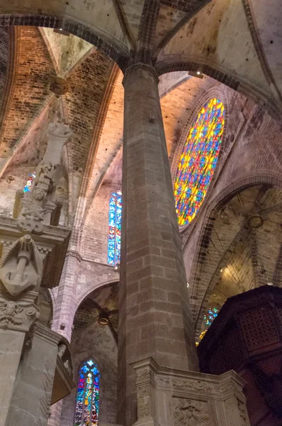 Mallorca Gotik catedral Le Seu — Stok fotoğraf