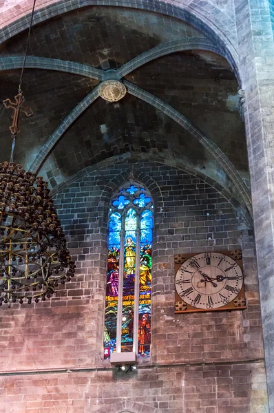 Catedral gótica de Mallorca Le Seu — Foto de Stock