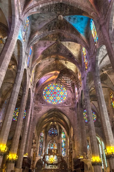 Catedral gótica de Maiorca Le Seu — Fotografia de Stock