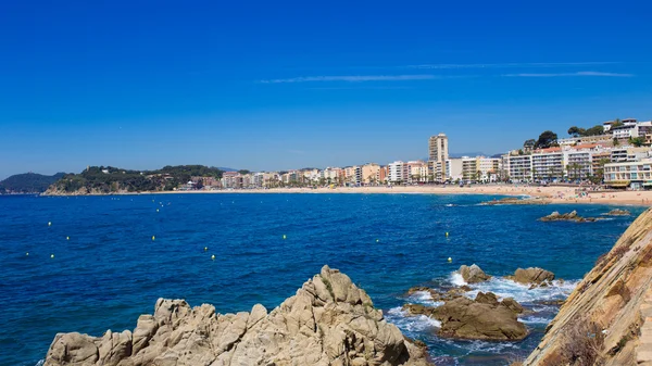 Waterfront of LLoret de Mar Costa Brava Spain — Stock Photo, Image