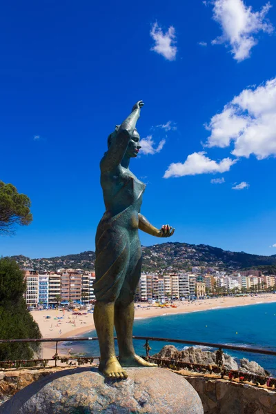 View of lloret de Mar,Costa Brava,Spain — Stock Photo, Image