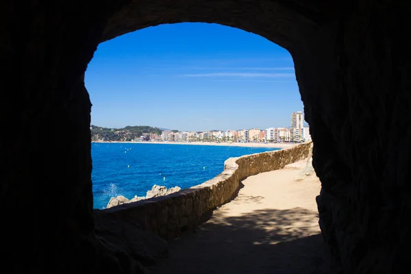 Beautiful view of Lloret de Mar Costa Brava Spain — Stock Photo, Image