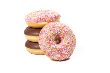 Lezzetli çikolata ve çilek çörek