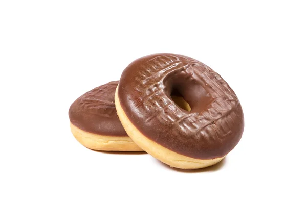 Deliciosos donuts de chocolate — Fotografia de Stock