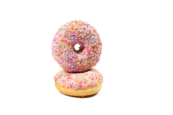 Heerlijke aardbei donuts — Stockfoto