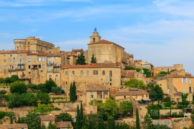 Gordes Güney kasaba büyüleyici Fransa,