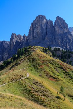 Dağın Dolomites içinde