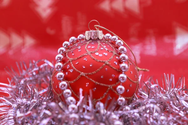 Christmas ball and decoration — Stock Photo, Image