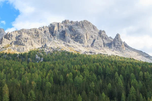 Paisagem típica da montanha — Fotografia de Stock