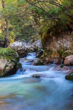 Lepena Vadisi dağ dere