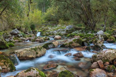 Lepena Vadisi dağ dere