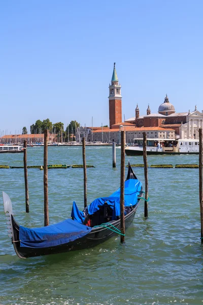 Venice and the gondolas in summer — Stock Photo, Image