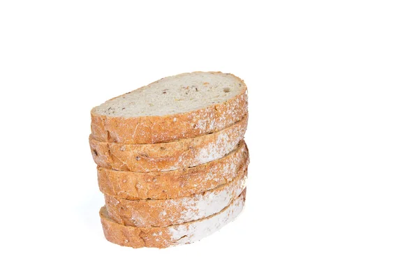 Plátky chleba brown — Stock fotografie