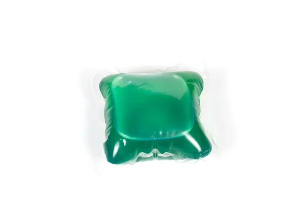 녹색 세척 캡슐 — 스톡 사진