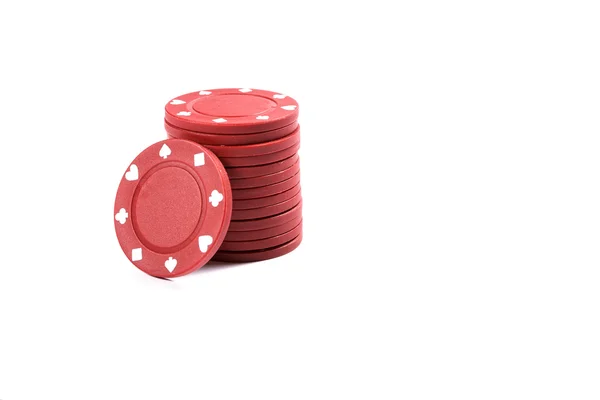 Poker fişleri — Stok fotoğraf