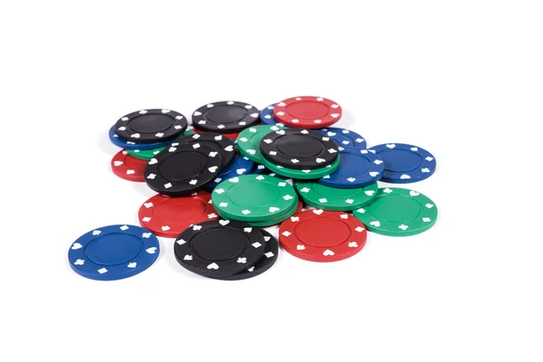 Pokerchips — Stockfoto