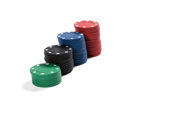 Poker chips — Stock Photo, Image