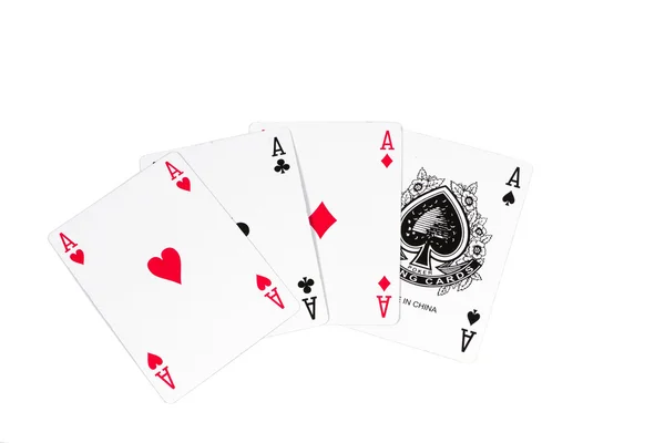 Carte da poker — Foto Stock