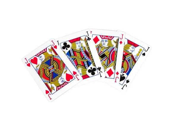 Carte da poker — Foto Stock