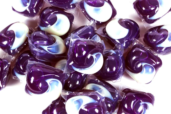 Colorful washing capsules — Stock Photo, Image