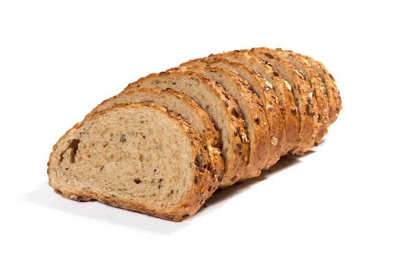 Sliced brown bread — Stock Photo, Image