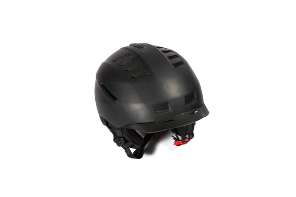 Casco sci e snowboard nero — Foto Stock