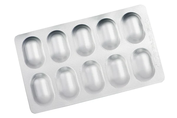 Aluminium blister pack voor Tablet PC — Stockfoto