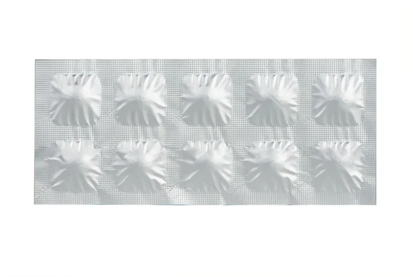 Medicine aluminum strip pack — Stock Photo, Image