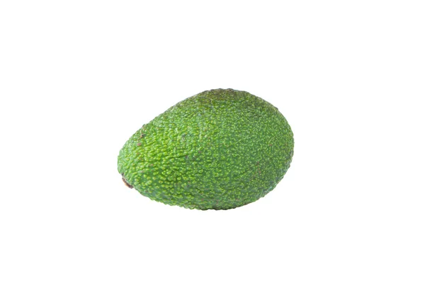 Плоды авокадо на белом — стоковое фото