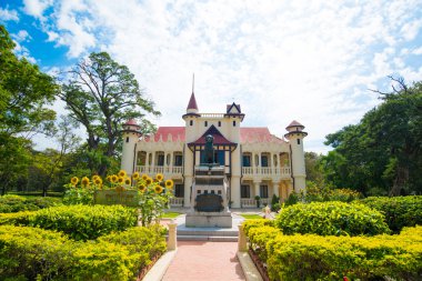 Nakornprathom, Tayland Kasım 30:View Sanam Chandra Sarayı 