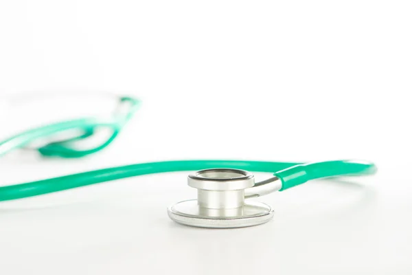 Stethoscope on white background — Stock Photo, Image