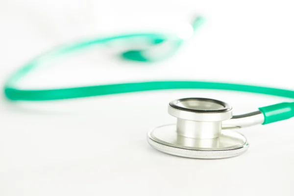 Stethoscope on white background — Stock Photo, Image