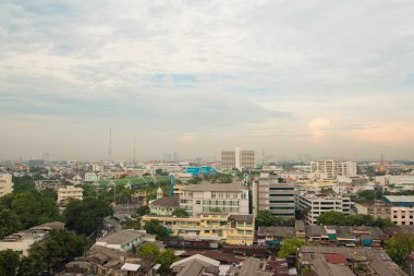 Bangkok, Tayland - 13 Kasım: Görüntülemek altın Mount heykelinden ben