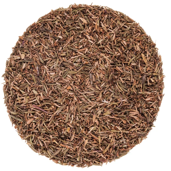 Thyme Texture On a Perfect Circle — Stock Photo, Image