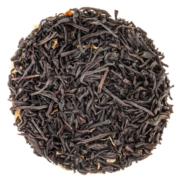 红茶孤立的白色背景上的圈子 — 图库照片