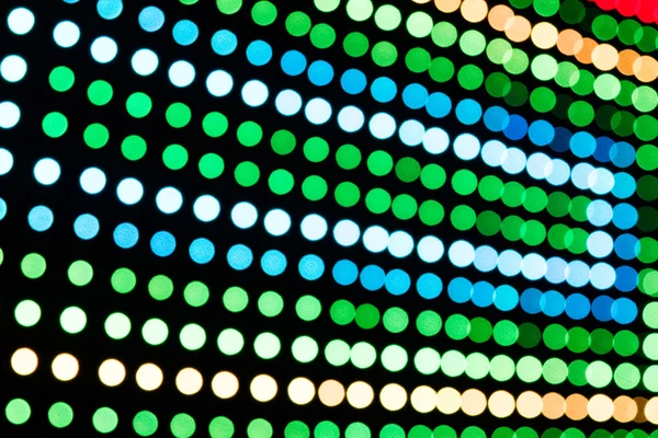 DJ Blurry LED Lights Panel — Stock Photo, Image