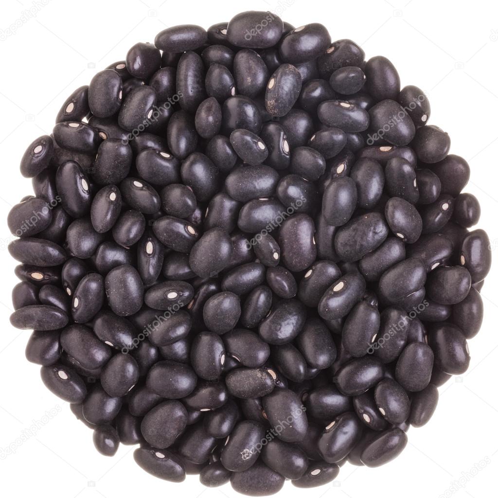 Perfect Circle texture of Black Beans