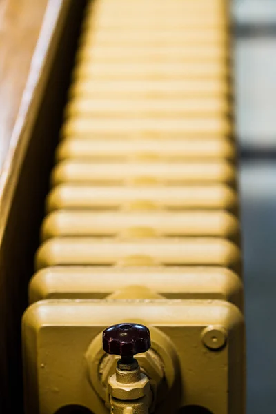 Beige Water Radiator — Stock Photo, Image