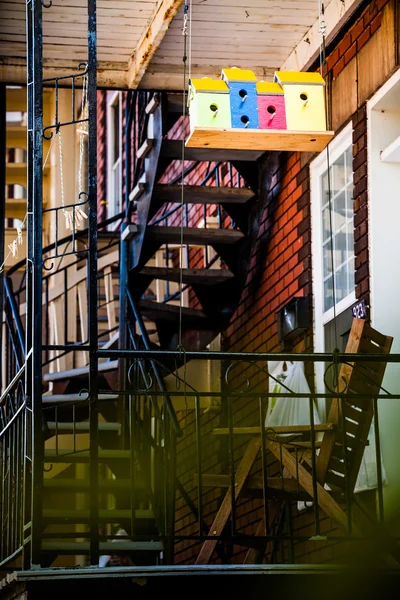 Balcony in the Poor Trois-Riviere Area — Stock Photo, Image