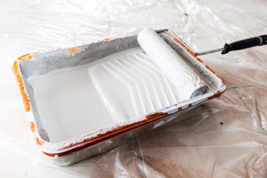 boya tepsi ve silindir