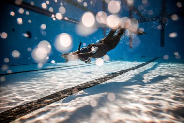 Yarışma sırasında performans Freediver