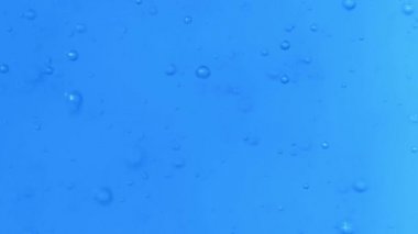 Su yüzen Slowmotion mükemmel Bubbles