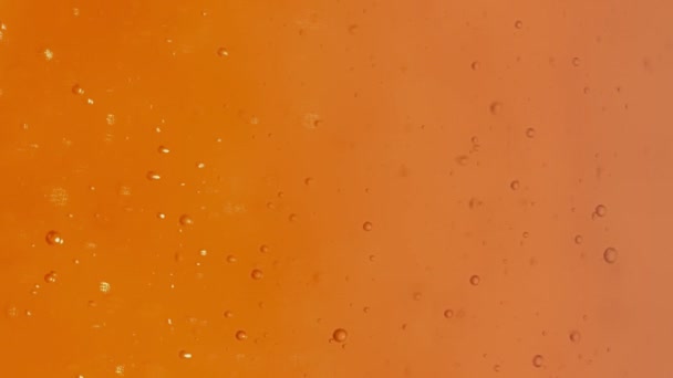 4 k Slowmotion Orange fallande Balls Video — Stockvideo