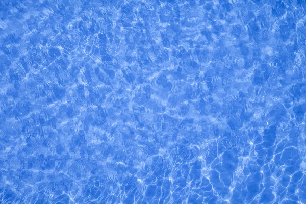 Textur des blauen Poolwassers — Stockfoto