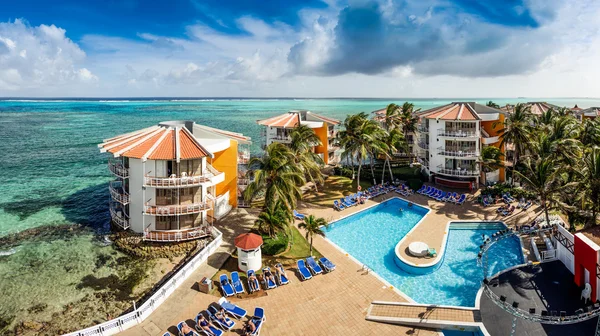 Decameron Aquarium Hotel in San Andres Island — Stock Photo, Image